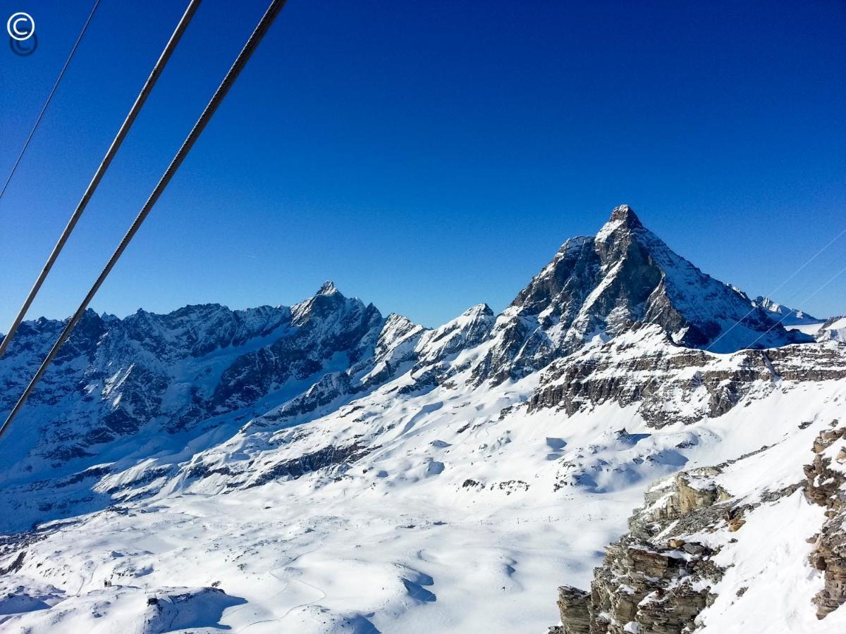 Breuil Cervinia Near Funicular Apartment With Private Garage Екстериор снимка